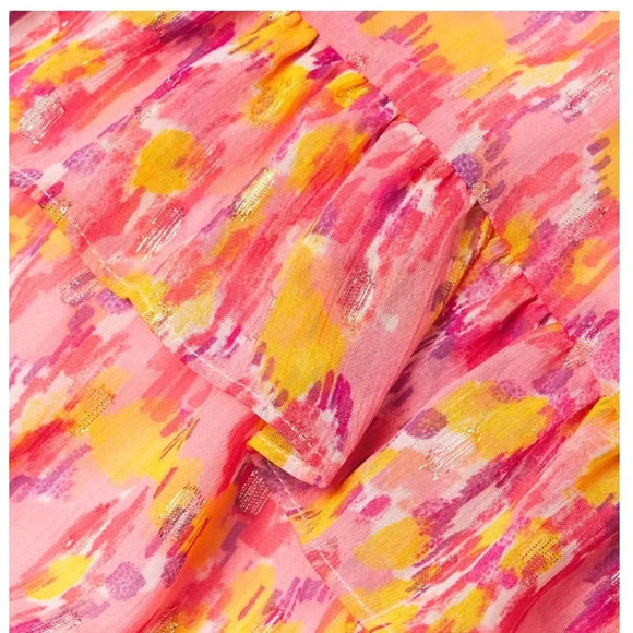 Likely Danielle Floral Printed Tiered  Midi Dress Size 2 NWT - Picture 3 of 11